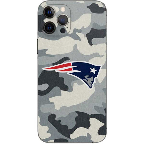 NFL New England Patriots Camo iPhone 12 Pro Skin